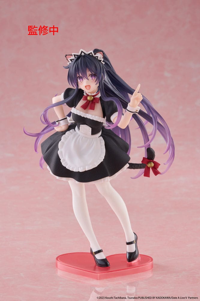 Date A Live V Coreful PVC Statue Tohka Yatogami Cat Ear Maid Ver. 18 cm - AniMuchuu