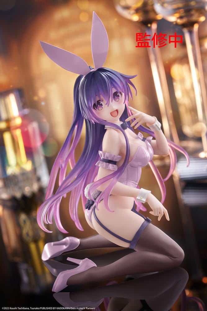 Date A Live PVC Statue Desktop Cute Figure Tohka Yatogami Bunny Ver. 13 cm
