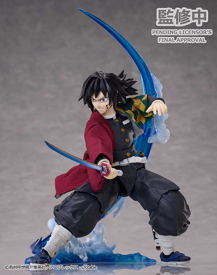 Demon Slayer BUZZmod Action Figure 1/12 Giyu Tomioka Ver. 2 15 cm - AniMuchuu