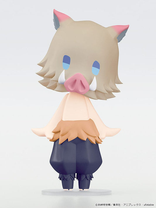 Demon Slayer HELLO! GOOD SMILE Action Figure Inosuke Hashibira 10 cm - AniMuchuu