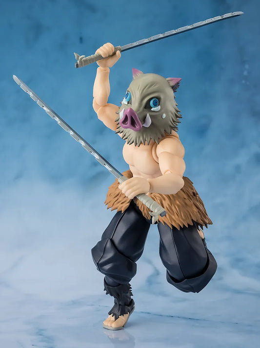 Demon Slayer S.H.Figuarts Action Figure Inosuke Hashibira 14 cm - AniMuchuu