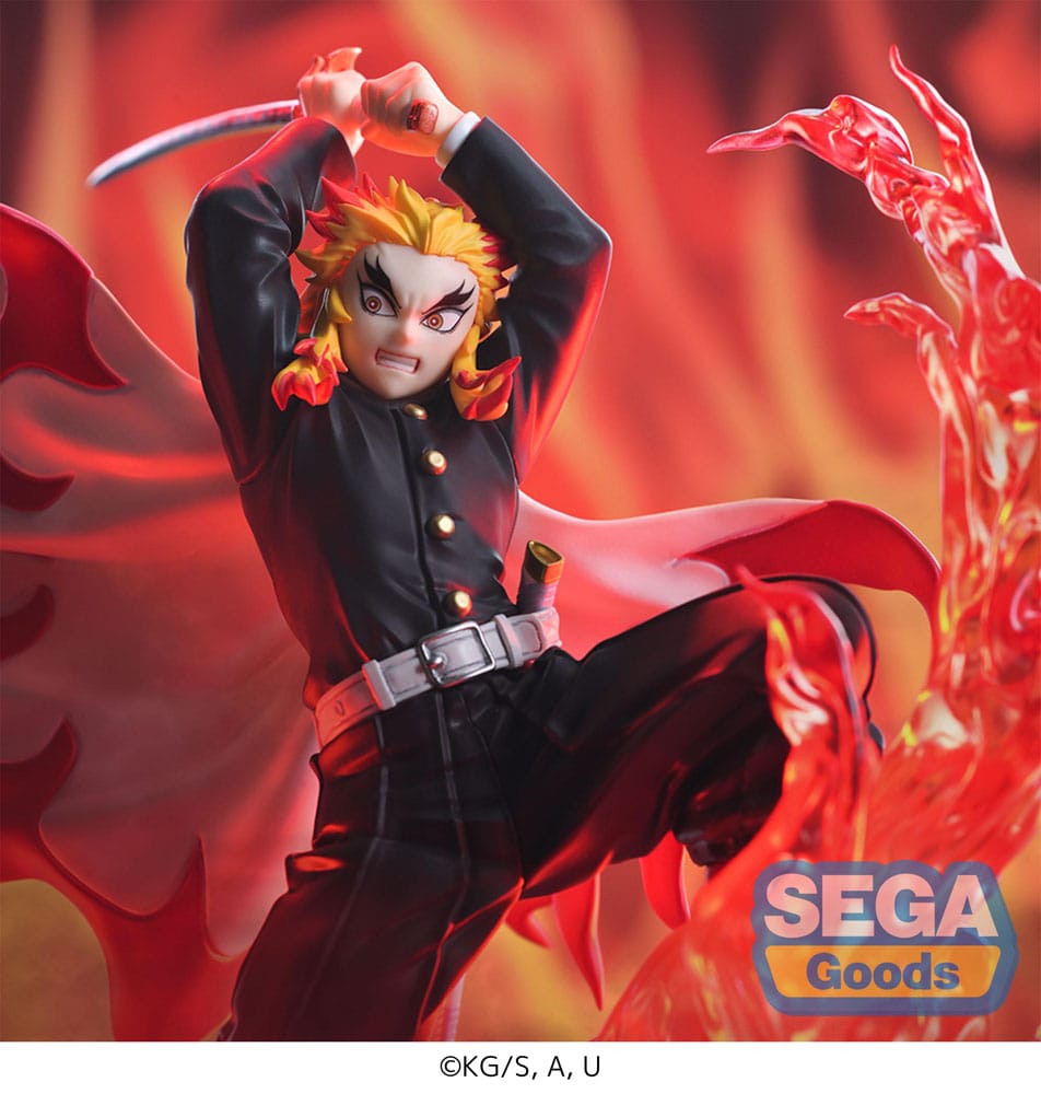 Demon Slayer Xross Link PVC Statue Kyojuro Rengoku 15 cm - AniMuchuu