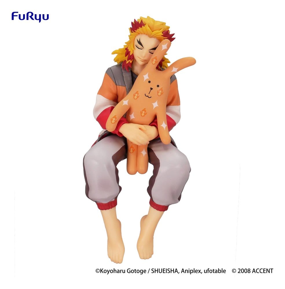 Demon Slayer x CRAFTHOLIC Noodle Stopper PVC Statue Rengoku Kyojuro 13 cm - AniMuchuu