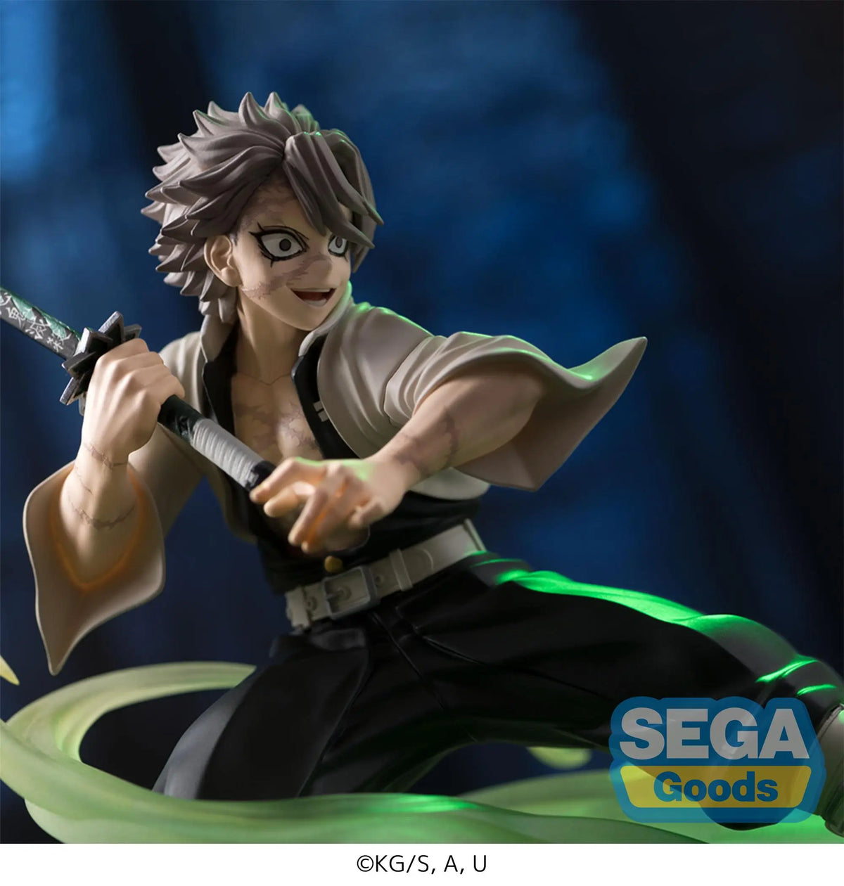 Demon Slayer Xross Link PVC Statue Sanemi Shinazugawa 12 cm