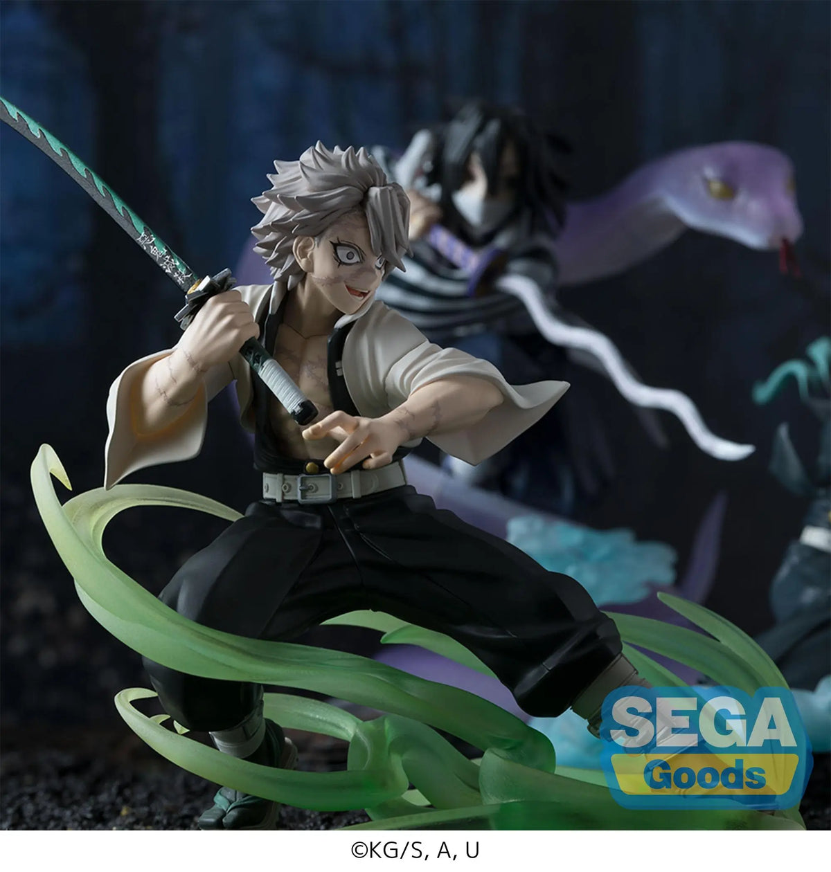 Demon Slayer Xross Link PVC Statue Sanemi Shinazugawa 12 cm
