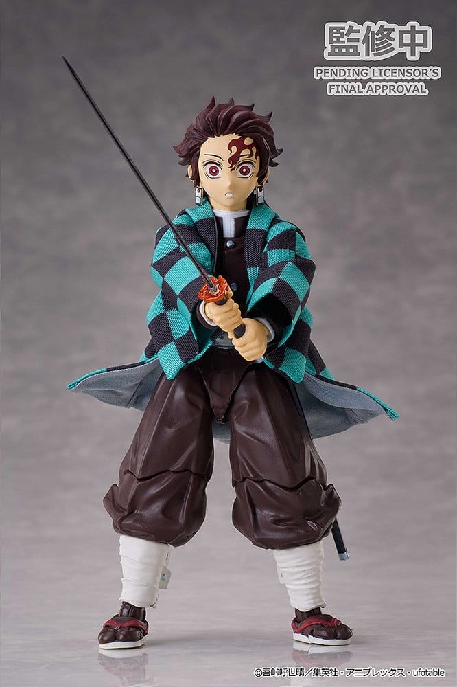 Demon Slayer BUZZmod Action Figure 1/12 Tanjiro Kamado Ver. 2 14 cm - AniMuchuu