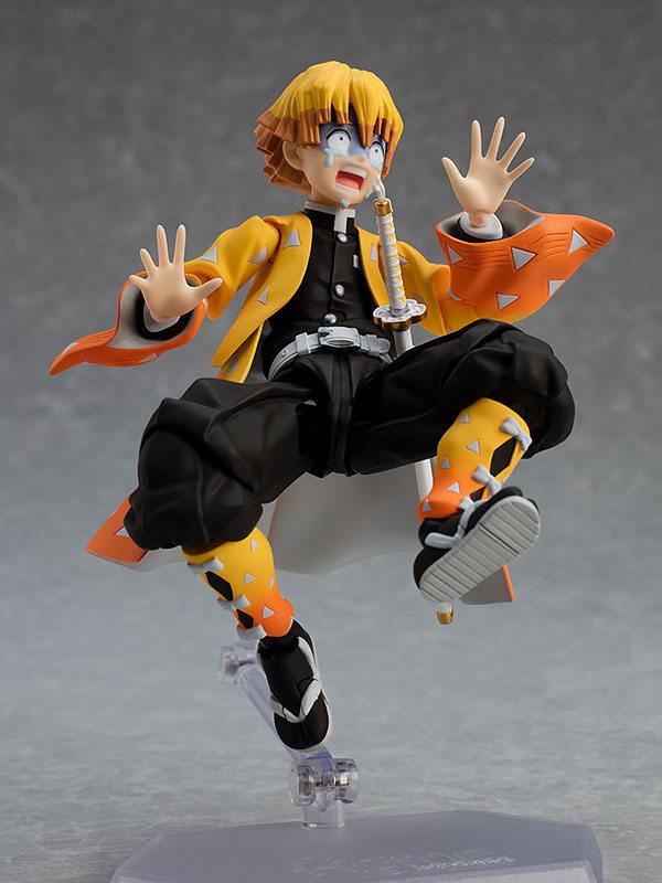 Demon Slayer Figma Action Figure Zenitsu Agatsuma 13 cm - AniMuchuu