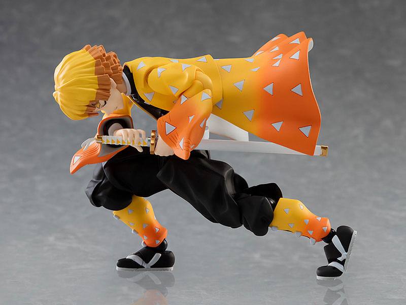 Demon Slayer Figma Action Figure Zenitsu Agatsuma 13 cm - AniMuchuu