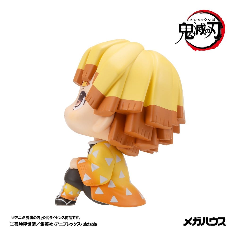 Demon Slayer Look Up PVC Figure Zenitsu Agatsuma: Grumpy Ver. 11 cm - AniMuchuu