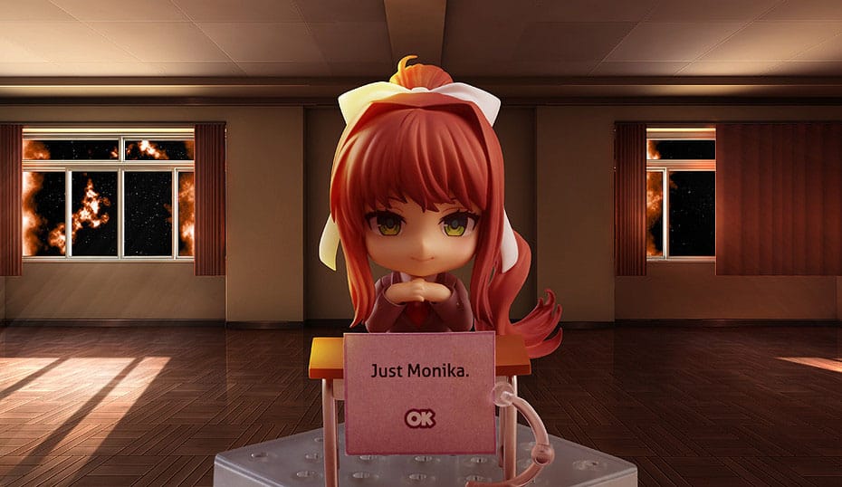 Doki Doki Literature Club! Nendoroid Action Figure 1817 Monika 10 cm