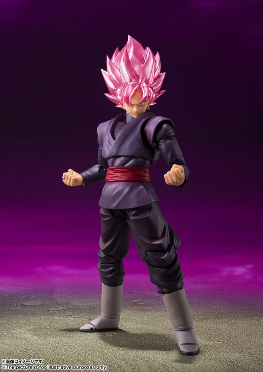 Dragon Ball Super S.H. Figuarts Action Figure Goku Black Super Saiyan Rose 14 cm - AniMuchuu