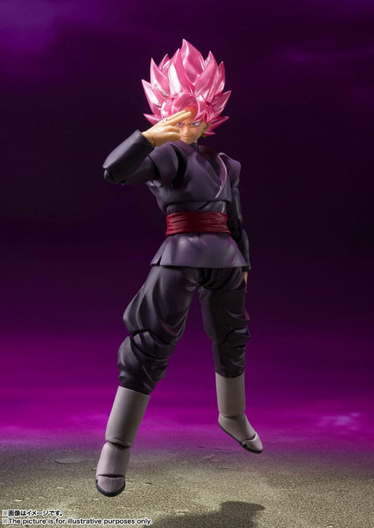 Dragon Ball Super S.H. Figuarts Action Figure Goku Black Super Saiyan Rose 14 cm - AniMuchuu