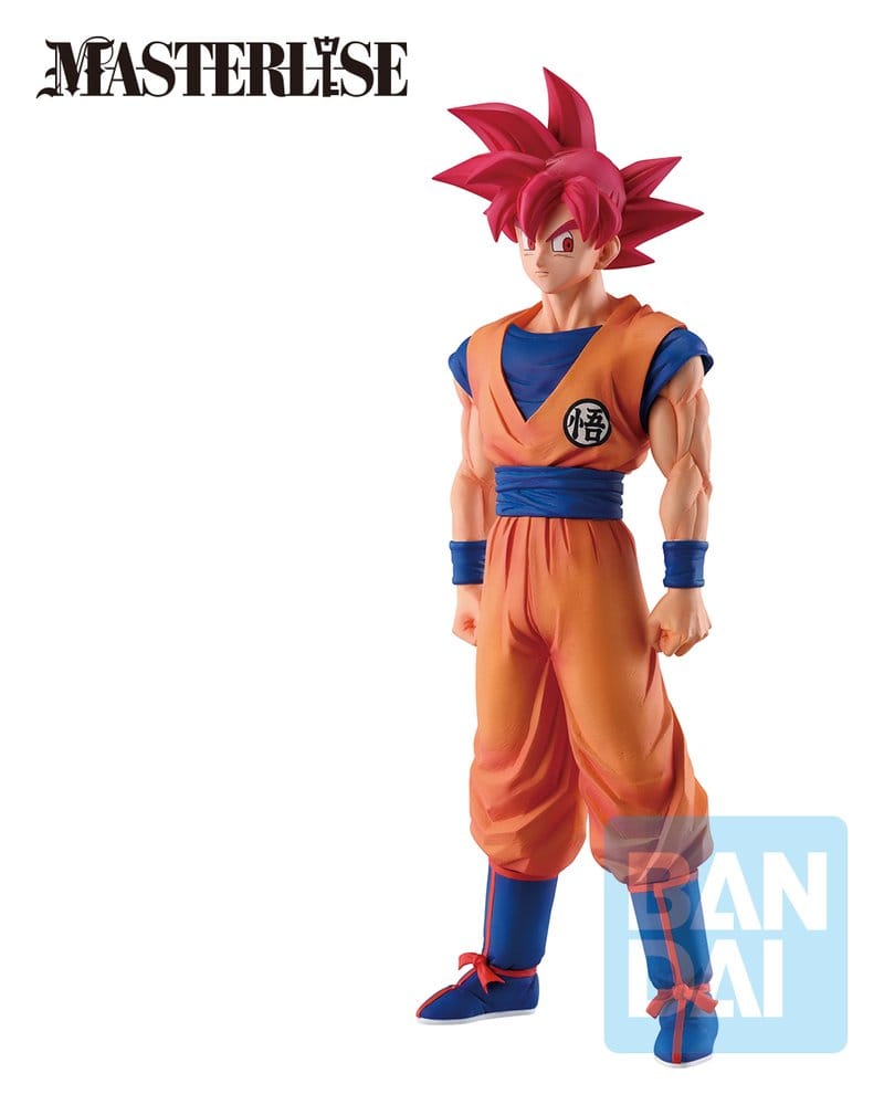 Dragon Ball Super Beerus Ichibansho Masterlise PVC Figure SSG Son Goku 25 cm - AniMuchuu