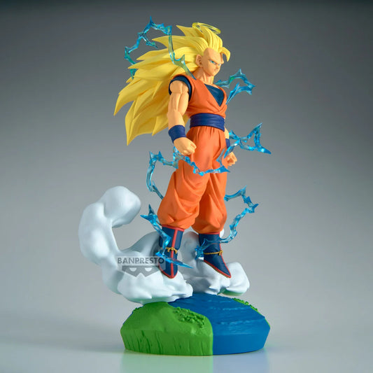 Dragon Ball Z History Box PVC Figure Super Saiyan 3 Son Goku 18 cm - AniMuchuu