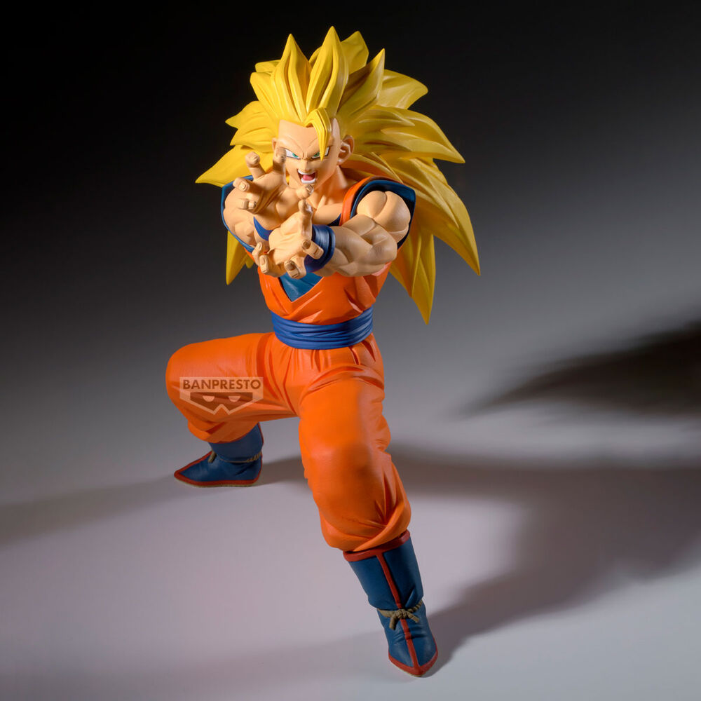 Dragon Ball Z Match Makers PVC Statue Super Saiyan 3 Son Goku 16 cm - AniMuchuu