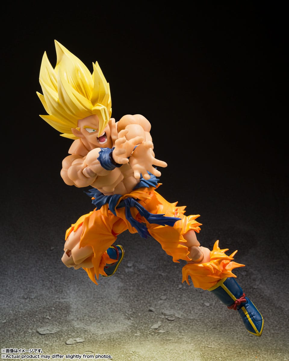 Dragon Ball Z S.H. Figuarts Action Figure Super Saiyan Son Goku 14 cm - AniMuchuu