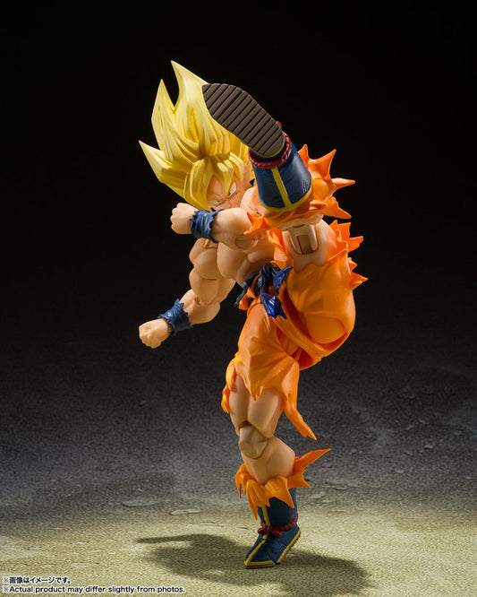 Dragon Ball Z S.H. Figuarts Action Figure Super Saiyan Son Goku 14 cm - AniMuchuu