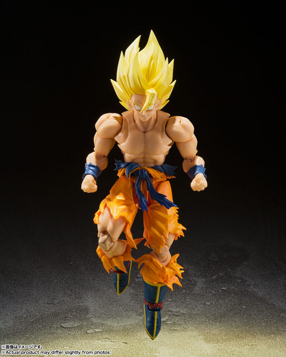 Dragon Ball Z S.H. Figuarts Action Figure Super Saiyan Son Goku 14 cm - AniMuchuu
