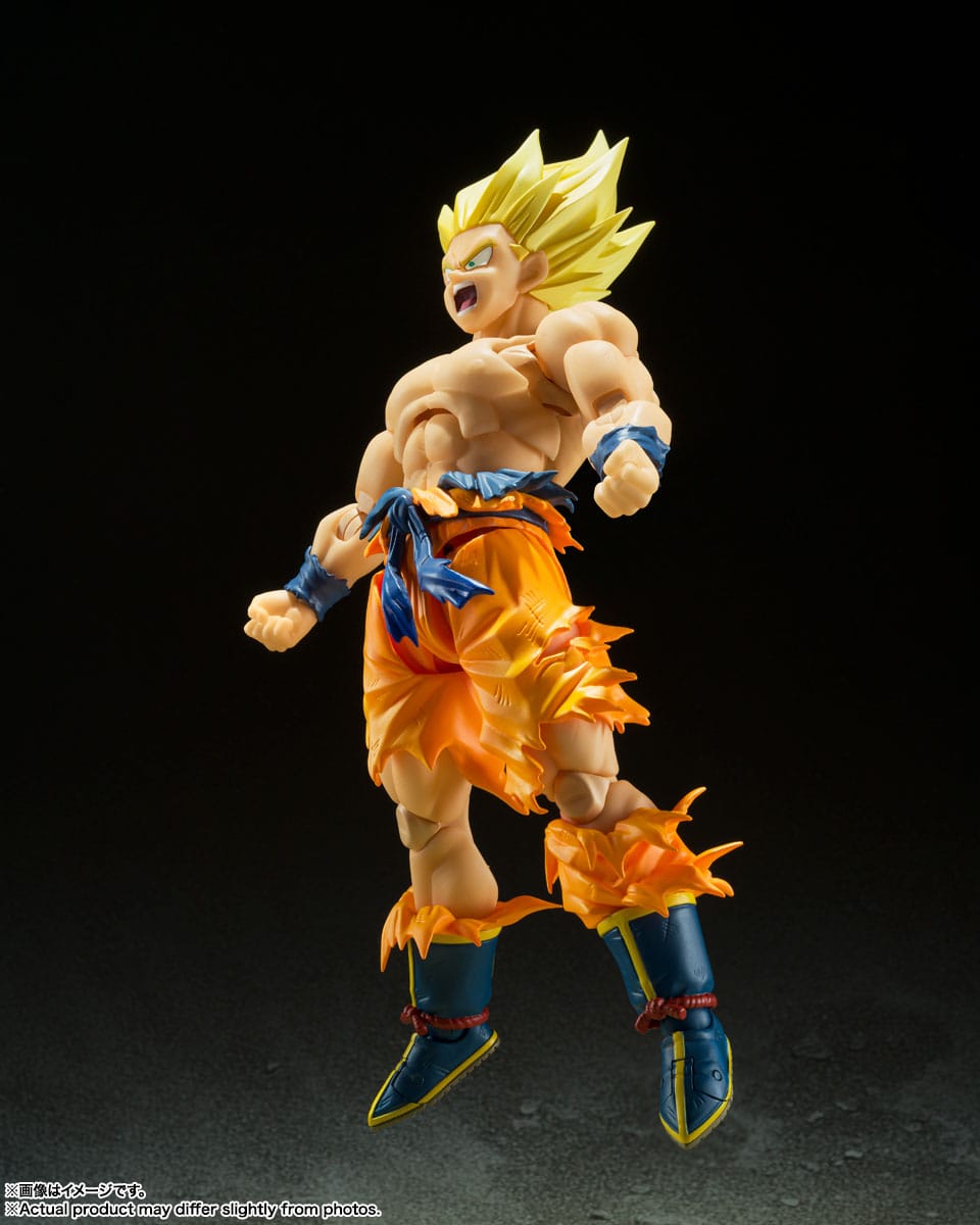 Dragon Ball Z S.H. Figuarts Action Figure Super Saiyan Son Goku 14 cm - AniMuchuu
