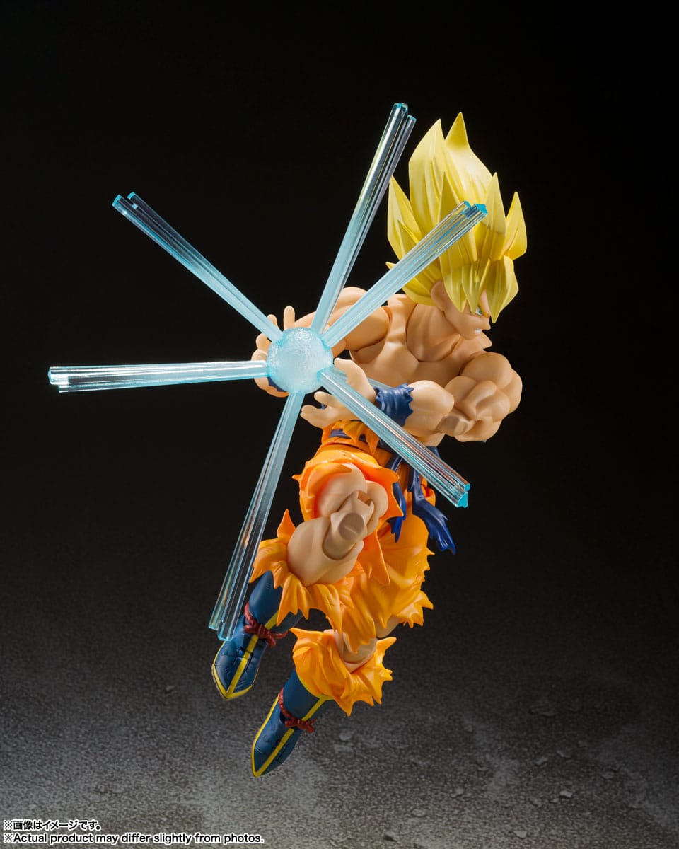 Dragon Ball Z S.H. Figuarts Action Figure Super Saiyan Son Goku 14 cm - AniMuchuu