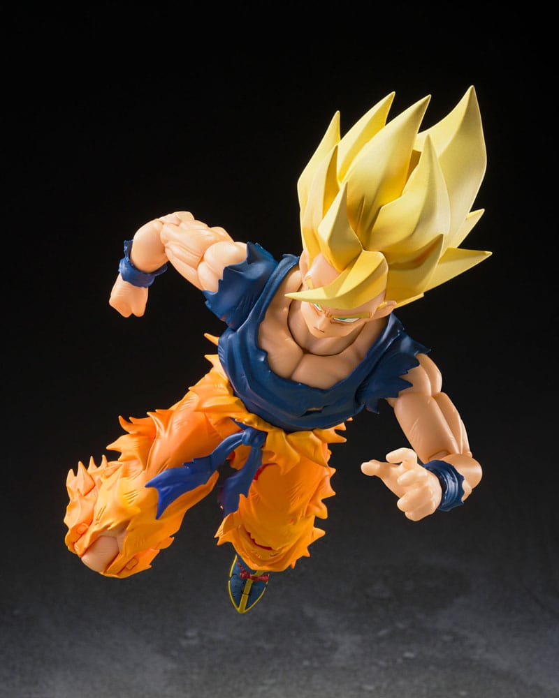 Dragon Ball Z S.H.Figuarts Action Figure Super Saiyan Son Goku 14 cm - AniMuchuu