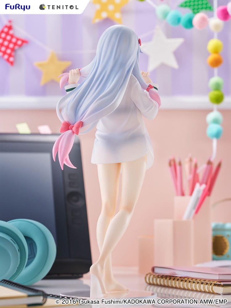 Eromanga Sensei Tenitol Tall PVC Statue Sagiri Izumi Shirts Ver. 30 cm - AniMuchuu