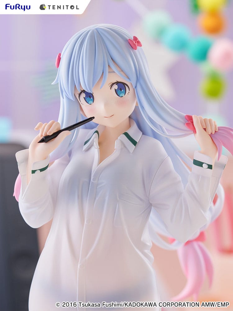 Eromanga Sensei Tenitol Tall PVC Statue Sagiri Izumi Shirts Ver. 30 cm - AniMuchuu