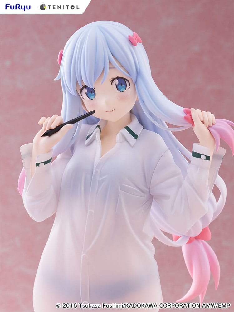Eromanga Sensei Tenitol Tall PVC Statue Sagiri Izumi Shirts Ver. 30 cm - AniMuchuu