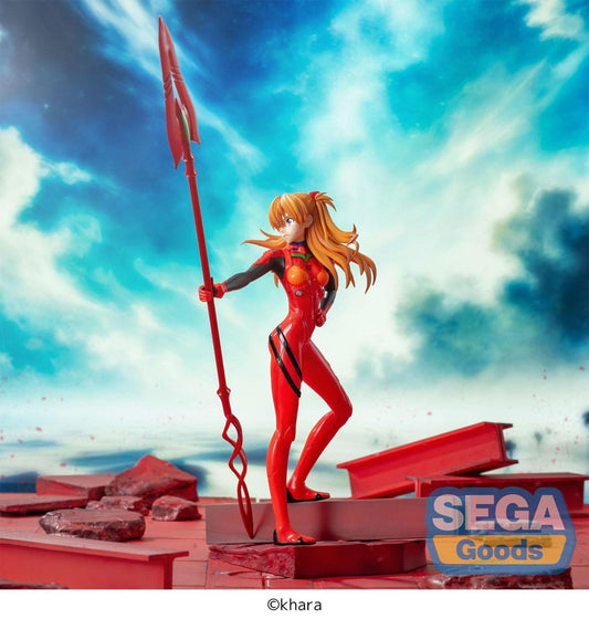 Evangelion Luminasta PVC Statue Asuka Shikinami Langley x Spear of Longinus 20 cm - AniMuchuu