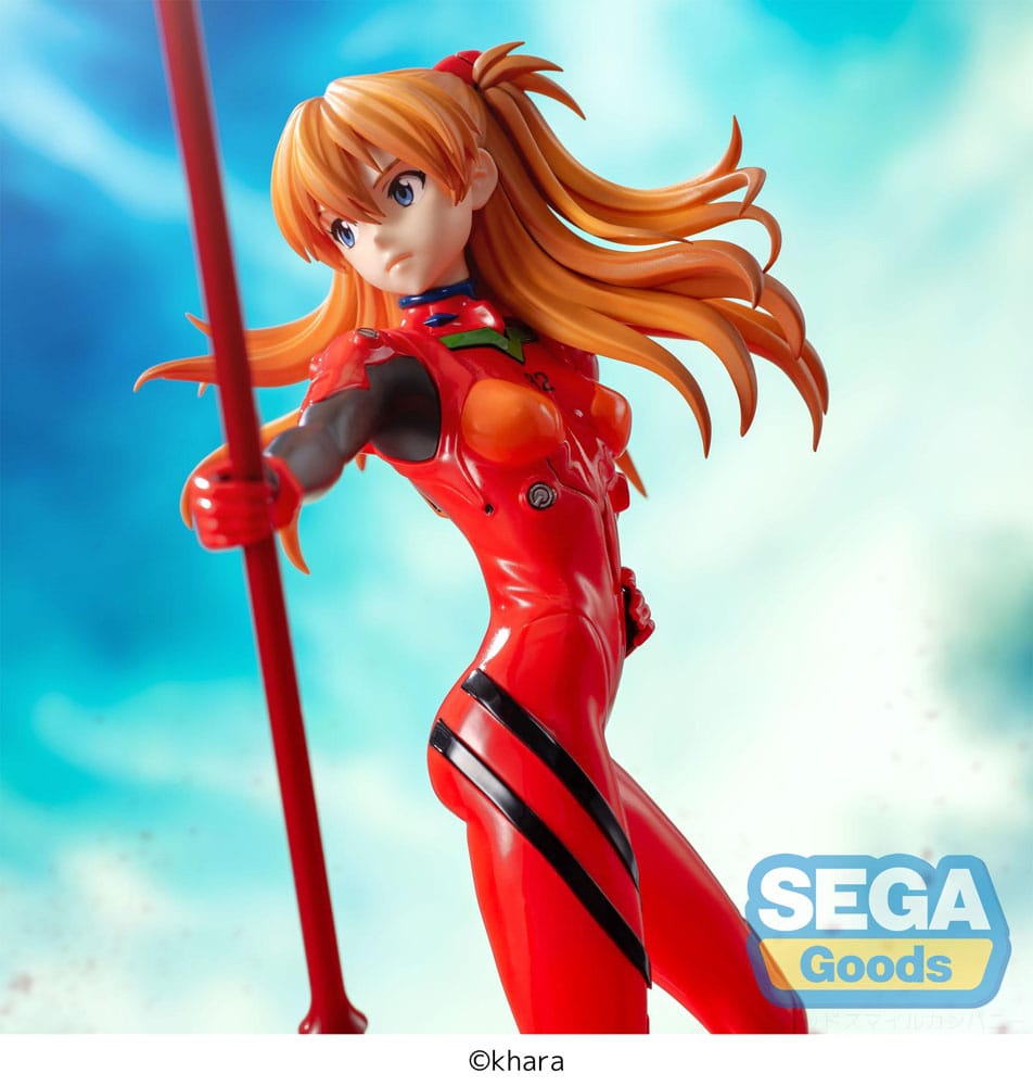 Evangelion Luminasta PVC Statue Asuka Shikinami Langley x Spear of Longinus 20 cm - AniMuchuu