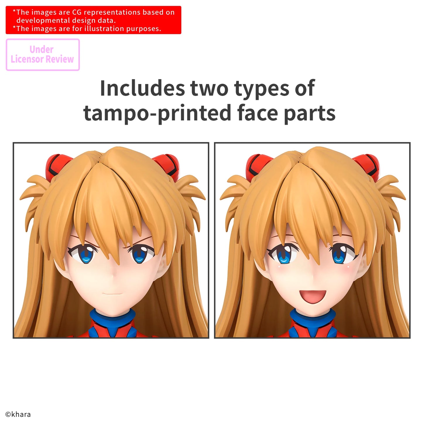 Neon Genesis Evangelion 30MP Plastic Model Kit Asuka Langley - AniMuchuu