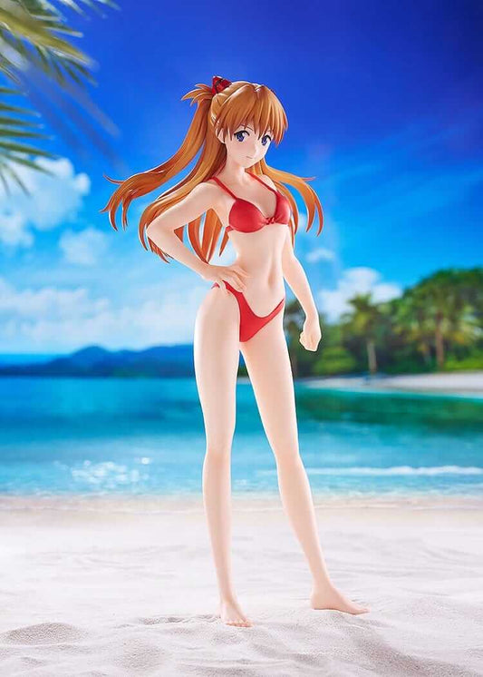 Rebuild of Evangelion Pop Up Parade L Beach Queens PVC Statue Asuka Langley 23 cm - AniMuchuu