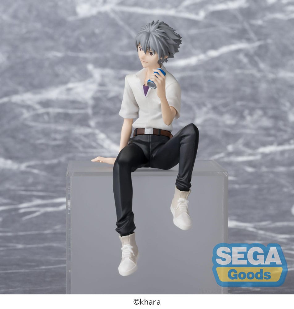 Evangelion PM Perching PVC Statue Kaworu Nagisa 14 cm - AniMuchuu