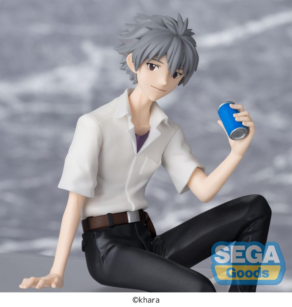 Evangelion PM Perching PVC Statue Kaworu Nagisa 14 cm - AniMuchuu