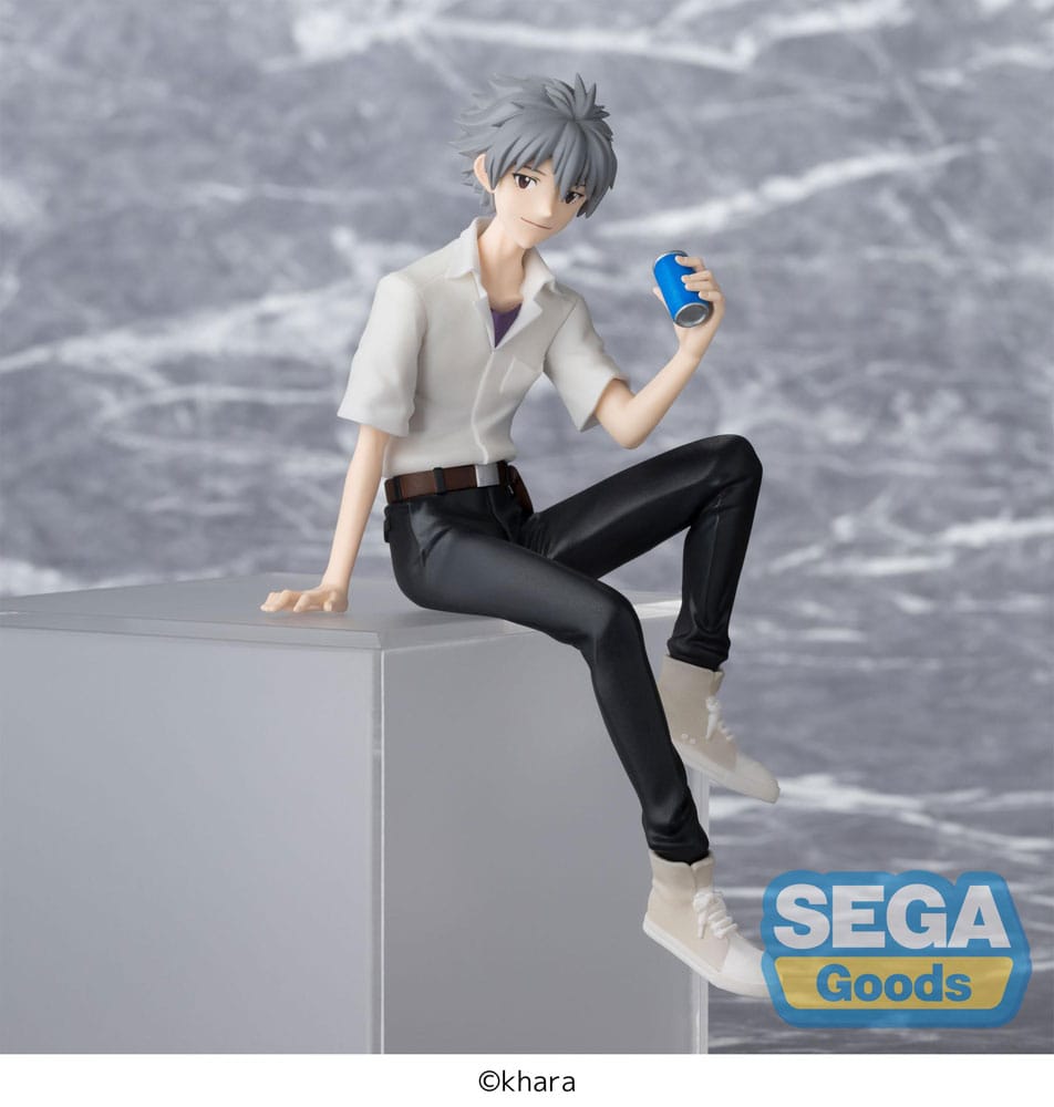 Evangelion PM Perching PVC Statue Kaworu Nagisa 14 cm - AniMuchuu