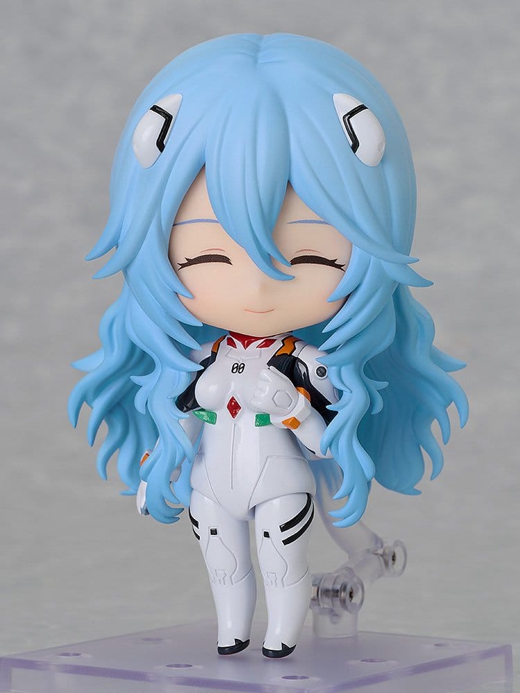 Rebuild of Evangelion Nendoroid Action Figure Rei Ayanami: Long Hair 10 cm - AniMuchuu
