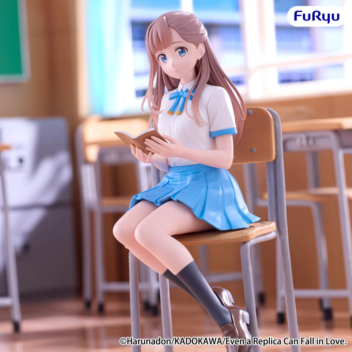 Even A Replica Can Fall In Love Noodle Stopper PVC Statue Nao 14 cm - AniMuchuu