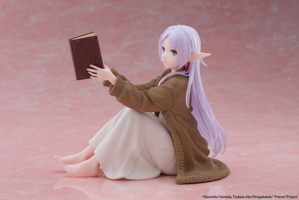 Frieren: Beyond Journey's End PVC Statue Desktop Cute Figure Frieren 13 cm - AniMuchuu