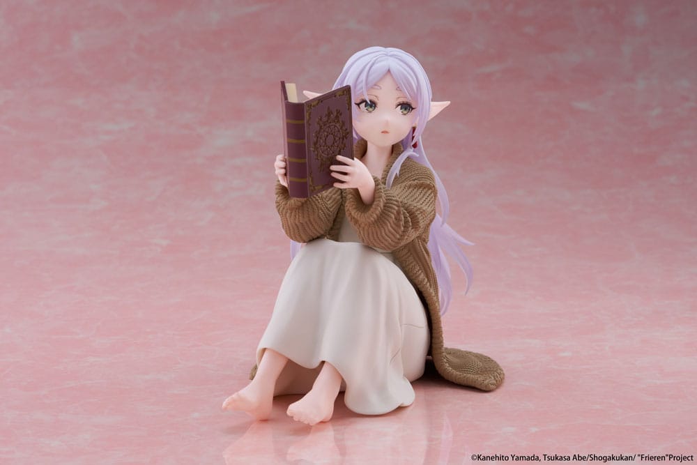 Frieren: Beyond Journey's End PVC Statue Desktop Cute Figure Frieren 13 cm - AniMuchuu