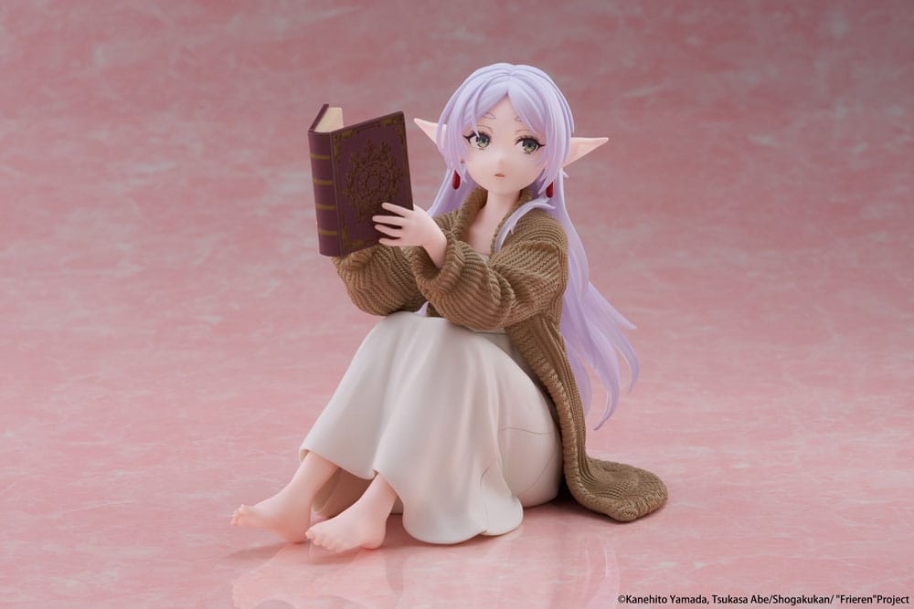 Frieren: Beyond Journey's End PVC Statue Desktop Cute Figure Frieren 13 cm - AniMuchuu