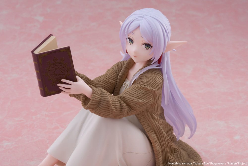 Frieren: Beyond Journey's End PVC Statue Desktop Cute Figure Frieren 13 cm - AniMuchuu