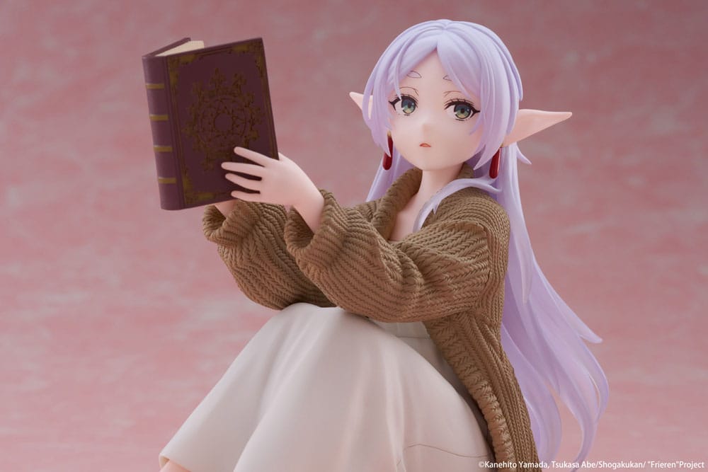 Frieren: Beyond Journey's End PVC Statue Desktop Cute Figure Frieren 13 cm - AniMuchuu