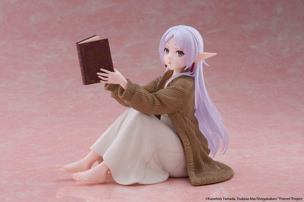 Frieren: Beyond Journey's End PVC Statue Desktop Cute Figure Frieren 13 cm - AniMuchuu