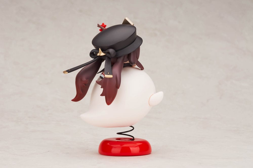 Genshin Impact PVC Statue Hu Tao Chibi Chara Yurayura Stand Ver. 10 cm - AniMuchuu