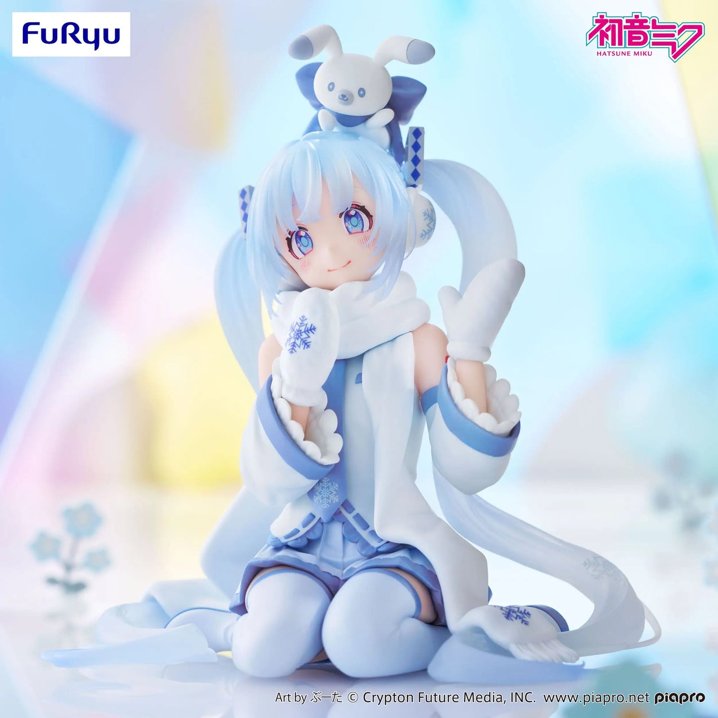 Hatsune Miku Noodle Stopper PVC Statue Snow Miku Sky Town 10th Ver. 15 cm - AniMuchuu