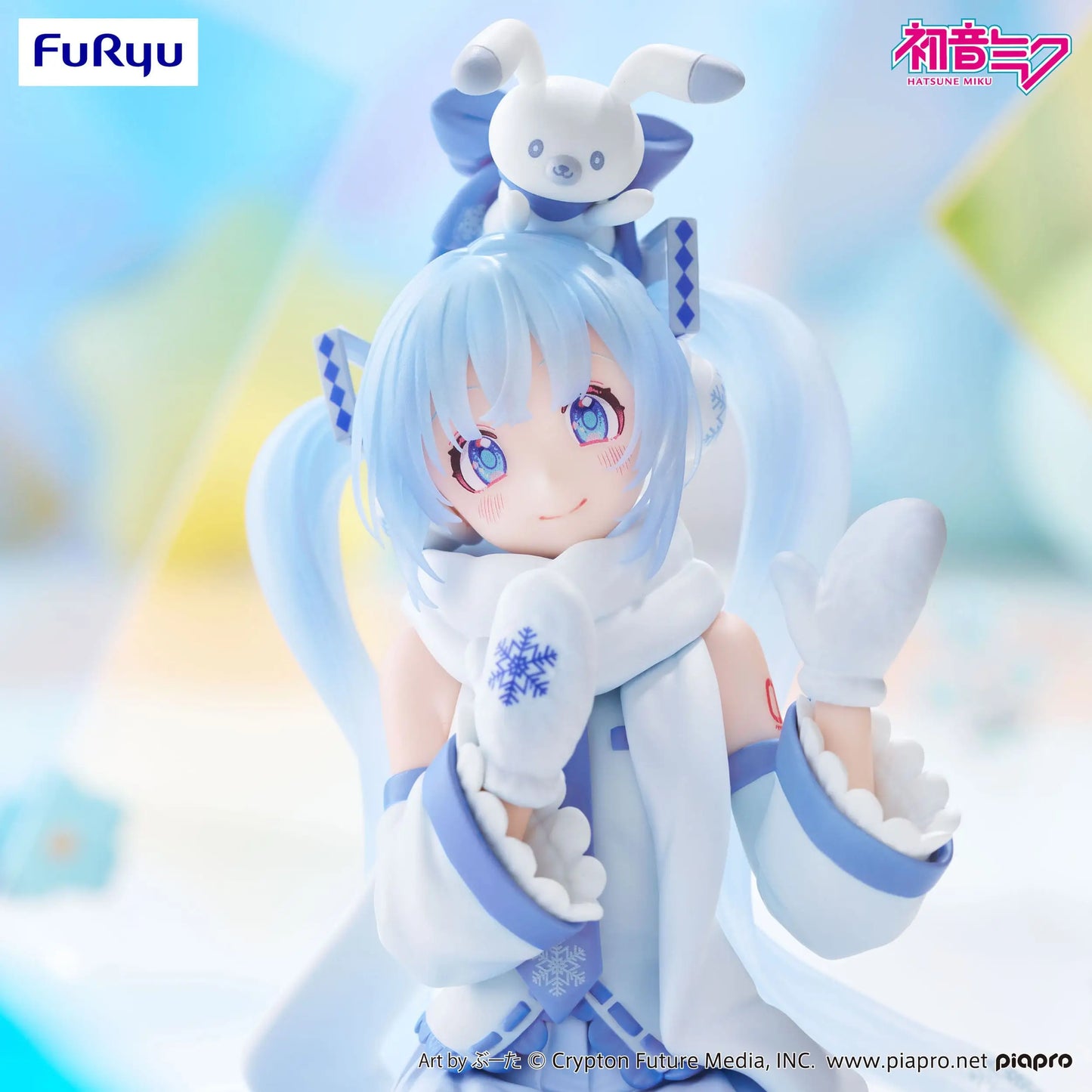 Hatsune Miku Noodle Stopper PVC Statue Snow Miku Sky Town 10th Ver. 15 cm - AniMuchuu