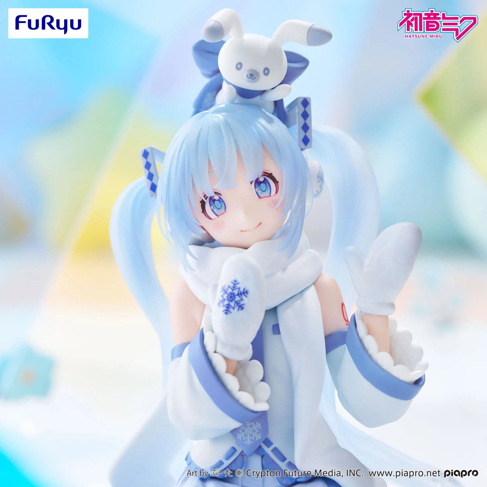 Hatsune Miku Noodle Stopper PVC Statue Snow Miku Sky Town 10th Ver. 15 cm - AniMuchuu