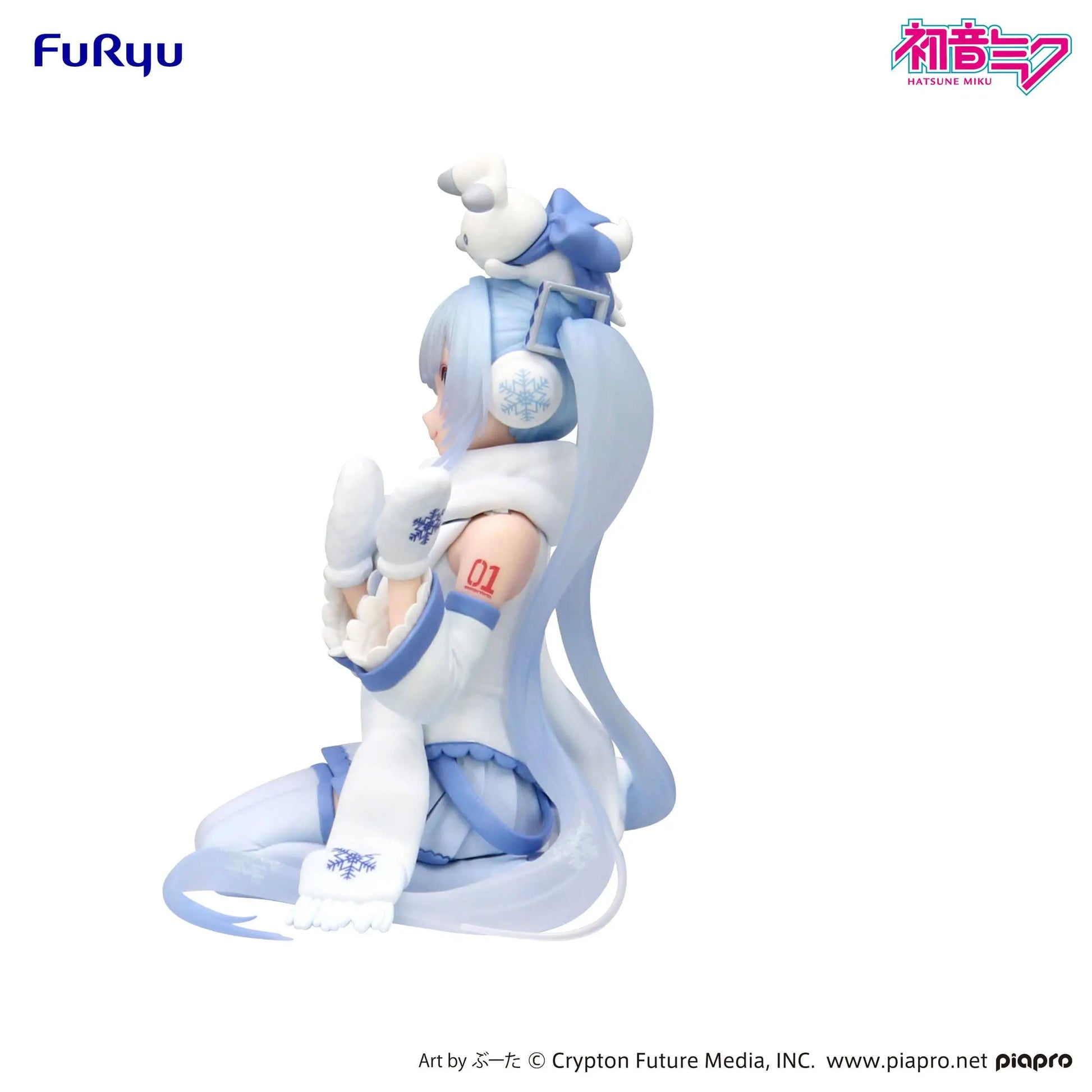 Hatsune Miku Noodle Stopper PVC Statue Snow Miku Sky Town 10th Ver. 15 cm - AniMuchuu