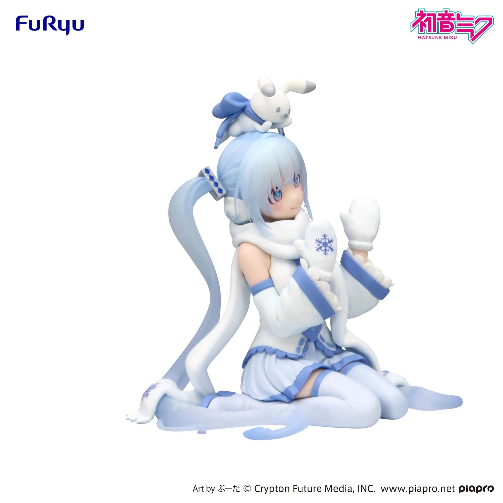 Hatsune Miku Noodle Stopper PVC Statue Snow Miku Sky Town 10th Ver. 15 cm - AniMuchuu