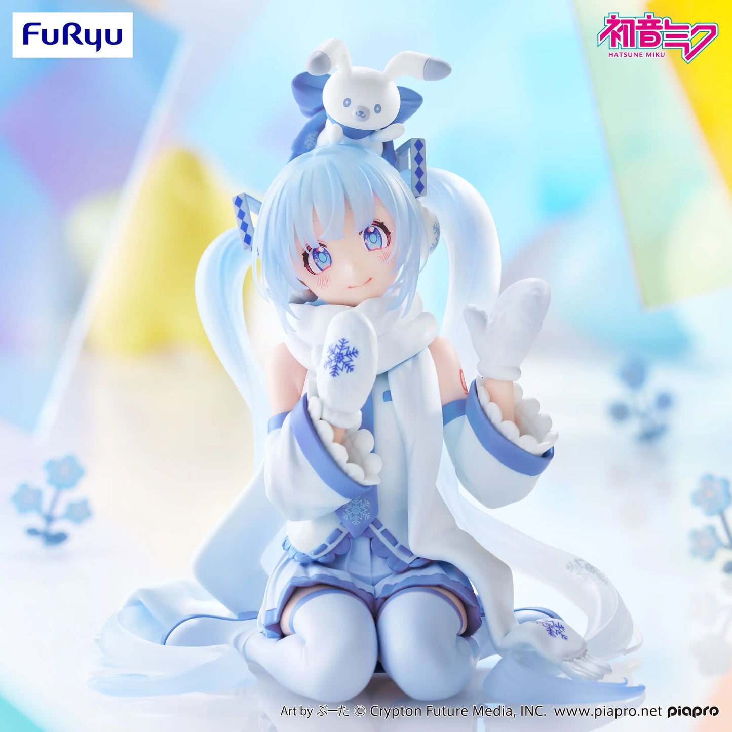 Hatsune Miku Noodle Stopper PVC Statue Snow Miku Sky Town 10th Ver. 15 cm - AniMuchuu
